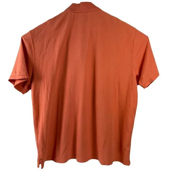 Foundry Men's Short Sleeve Polo Shirt Coral Color Size 3XL - Picture 6 of 7